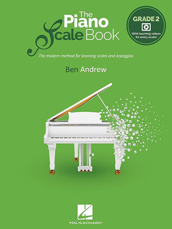 Illustration andrew ben the piano scale book grade 2 