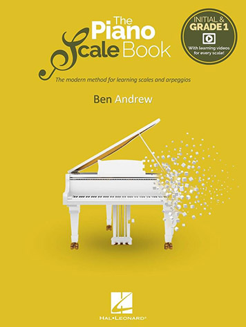 Illustration andrew ben the piano scale book  grade 1