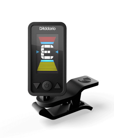 Illustration accordeur d'addario a pince