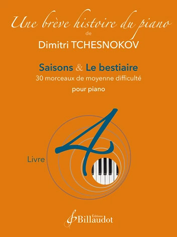 Illustration de Une brève histoire du piano - Volume 4  - Saisons & Le Bestiaire   