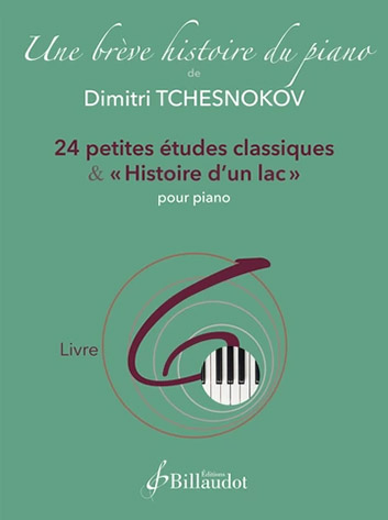 Illustration de Une brève histoire du piano - Volume 6  - 24 petites études   