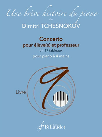 Illustration de Une brève histoire du piano - Volume 9  - Concerto   