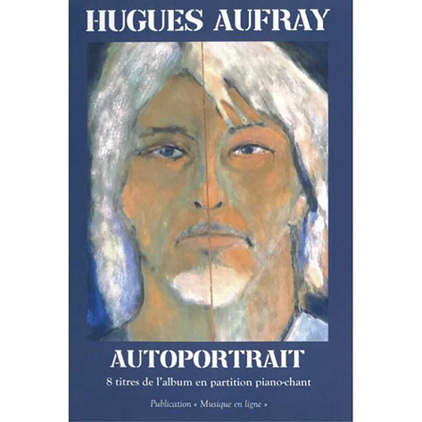 Illustration hugues aufray  autoportrait